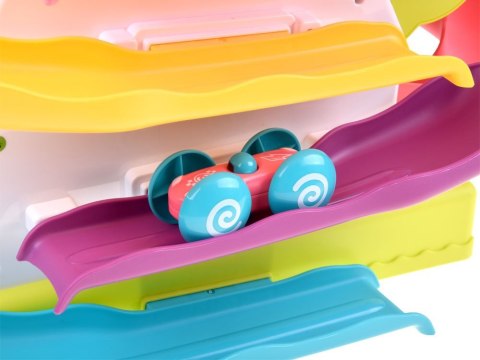 JOKOMISIADA Interaktywny TOR DLA KULEK autko 2w1 dźwięk ZA3173