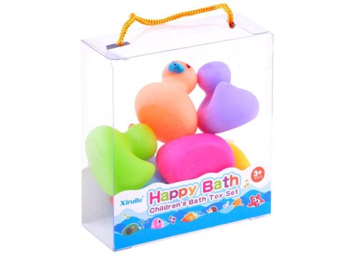 JOKOMISIADA Kolorowe gumowe kaczuszki Zabawa w kąpieli ZA3351