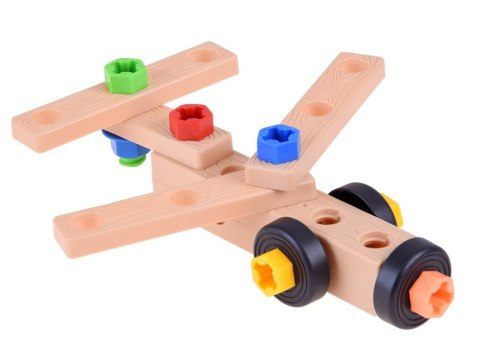 JOKOMISIADA Kreatywne KLOCKI KONSTRUKCYJNE Zestaw 80el ZA3110