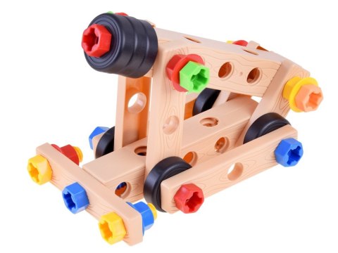 JOKOMISIADA Kreatywne KLOCKI KONSTRUKCYJNE Zestaw 80el ZA3110