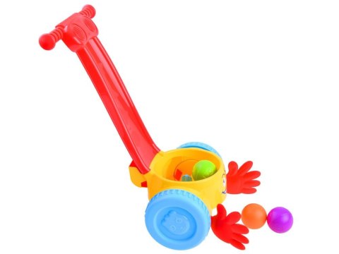 JOKOMISIADA Łapacz piłek muzyczny Pchacz z kulkami ZA3416