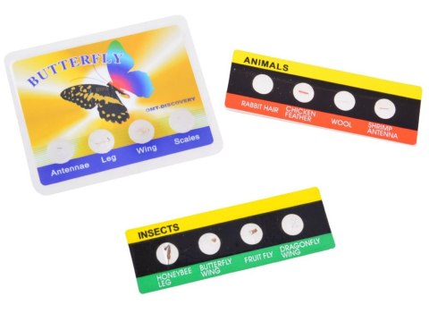 JOKOMISIADA Metalowy Mikroskop zestaw młodego naukowca ES0024