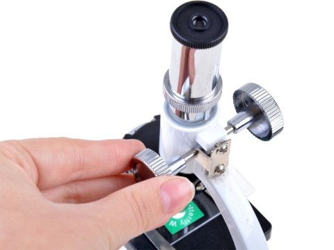 JOKOMISIADA Metalowy Mikroskop zestaw młodego naukowca ES0024