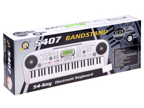 JOKOMISIADA Organy z mikrofonem MQ5407 54 klawisze IN0116