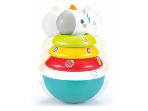 JOKOMISIADA Piramida wańka wstańka grzechotki układanka ZA3089