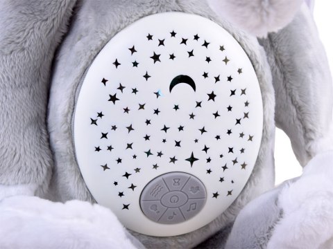 JOKOMISIADA Projektor pluszowy Słonik pozytywka słoń ZA3419