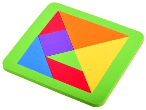 JOKOMISIADA Puzzle piankowe układanka logiczna tangram wielokolorowa układanka ZA3343