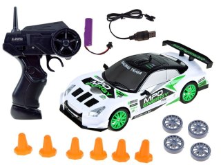 JOKOMISIADA Samochód zdalnie sterowany do driftu AUTO drift pilot RC pachołki RC0506