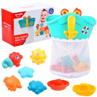 JOKOMISIADA Statek organizer kolorowe Zabawki do wody ZA3408