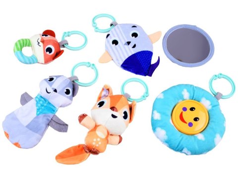 JOKOMISIADA Urocza gruba Mata edukacyjna z pałąkiem zabawki dla dziecka ZA3227