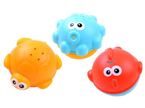 JOKOMISIADA Zabawki do kąpieli wody wanny zestaw organizer statki ZA3405