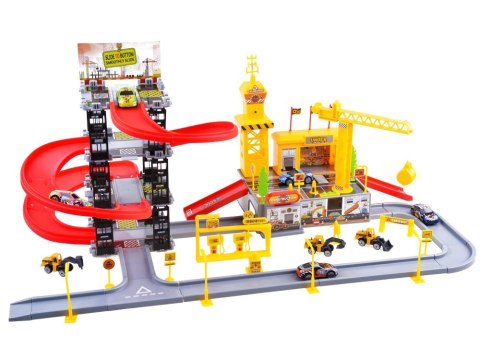JOKOMISIADA Zestaw 2w1 Parking plac budowy auta koparki ZA3206