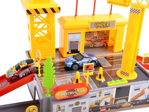 JOKOMISIADA Zestaw 2w1 Parking plac budowy auta koparki ZA3206