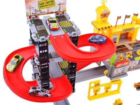 JOKOMISIADA Zestaw 2w1 Parking plac budowy auta koparki ZA3206