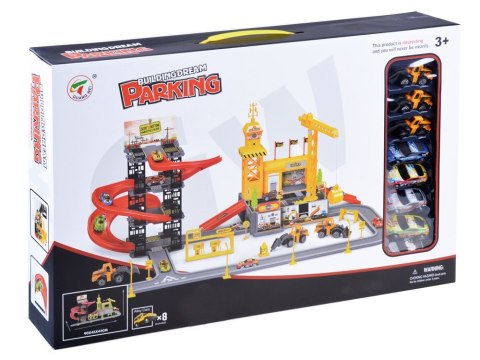 JOKOMISIADA Zestaw 2w1 Parking plac budowy auta koparki ZA3206