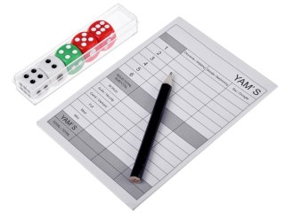 JOKOMISIADA Zestaw do gry kości Yams kostki oczkowe GR0437