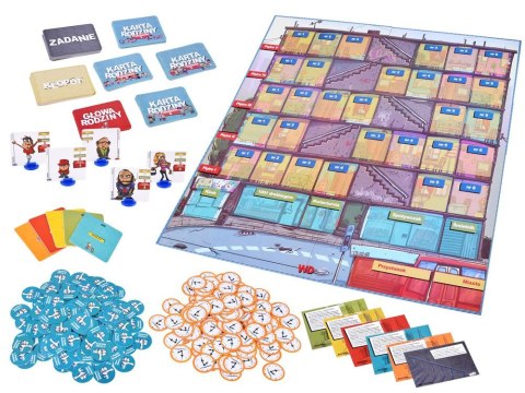 Jawa Jawa Towarzyska gra planszowa WOJNY DOMOWE - rozwiązuj zadania GR0383