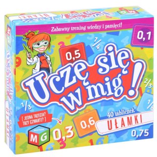 Multigra Multigra Gra edukacyjna Ułamki - uczę się w mig GR0396