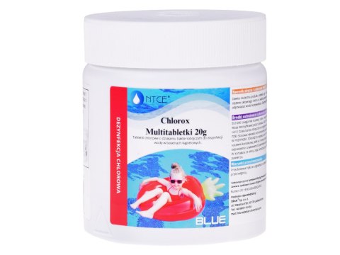 NTCE Chlorox Multitabletki 20g Chemia do basenu 0,5kg