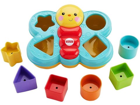 Fisher-Price Fisher-Price Kolorowy motyl Sorter klocki ZA3627