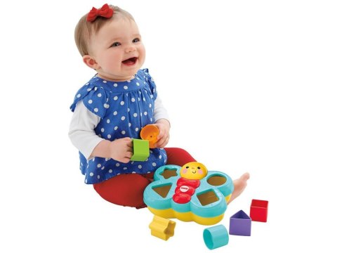 Fisher-Price Fisher-Price Kolorowy motyl Sorter klocki ZA3627