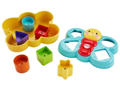 Fisher-Price Fisher-Price Kolorowy motyl Sorter klocki ZA3627