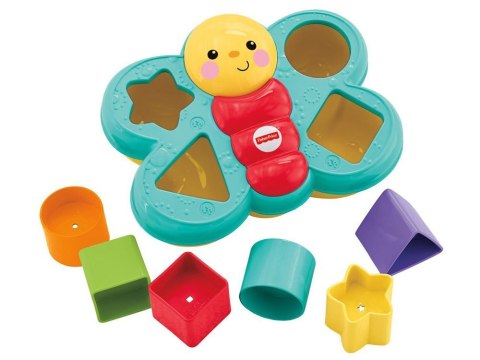 Fisher-Price Fisher-Price Kolorowy motyl Sorter klocki ZA3627