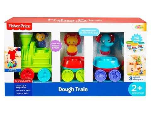Fisher-Price Fisher Price Pociąg masa plastyczna 3 kol. ZA3619