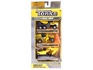 Hasbro Maszyny budowlane Tonka Autka zestaw 3 szt ZA3617