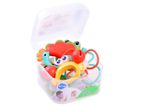 Hola Grzechotka Grzechotki 5szt zwierzątka ZA3679