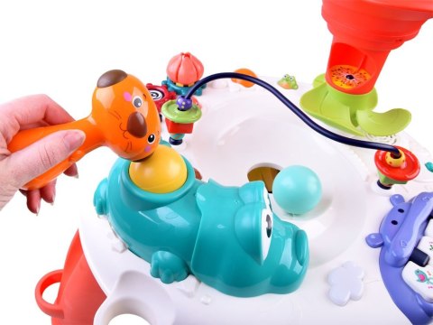 Hola Stolik interaktywny kolorowe kulki pianinko ZA3677