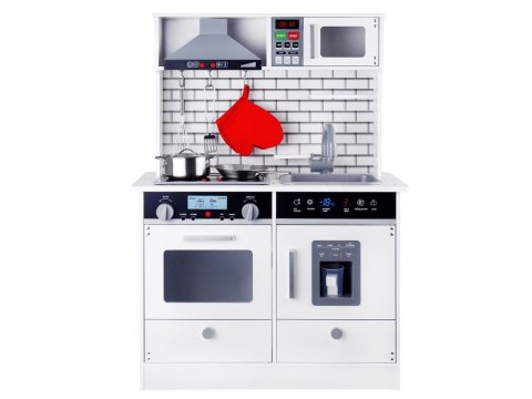 JOKOMISIADA Duża kuchnia drewniana STYL SKANDYNAWSKI Światło + dźwięk AKCESORIA ZA3717