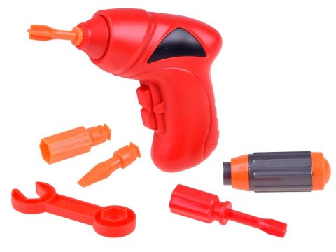 JOKOMISIADA Duży Zestaw Klocki konstrukcyjne w walizce + Wkrętarka 268 ele ZA3546