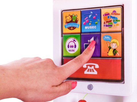 JOKOMISIADA Interaktywna Kuchnia dla dzieci LODÓWKA + akcesoria ZA2196