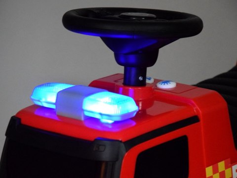 JOKOMISIADA Jeździk Mercedes STRAŻ POŻARNA autko pchacz ZA3689