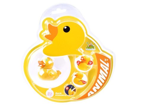 JOKOMISIADA Kolorowy brelok do kluczy KACZKA - Zawieszka z światło + dźwięk ZA3527