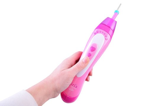 JOKOMISIADA Koraliki i ozdoby zestaw do włosów maszynka ZA3673