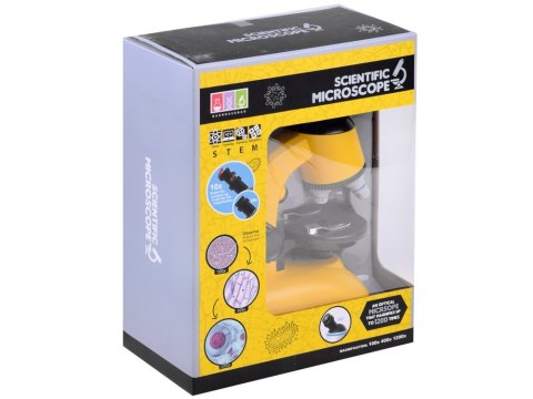 JOKOMISIADA Mikroskop laboratorium zestaw dla naukowca ZA3685