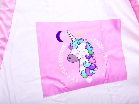 JOKOMISIADA Namiot z różowym jednorożcem wigwam Tipi ZA3555