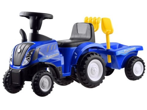 JOKOMISIADA New Holland jeździk TRAKTOR z przyczepą ZA3691