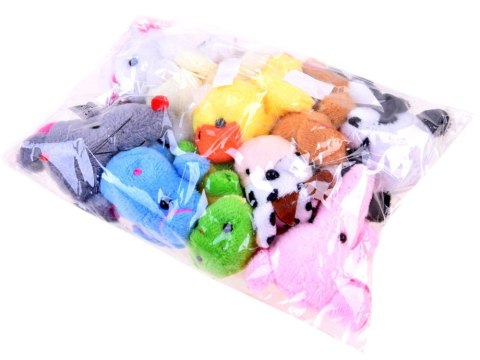 JOKOMISIADA Pacynki kukiełki na palec zwierzątka 10szt ZA3675