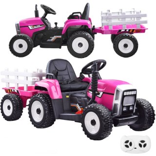 JOKOMISIADA Traktor z przyczepą na akumulator + pilot PA0242