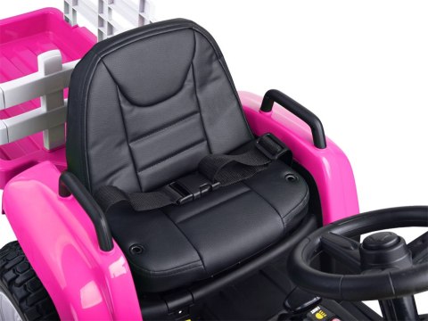 JOKOMISIADA Traktor z przyczepą na akumulator + pilot PA0242