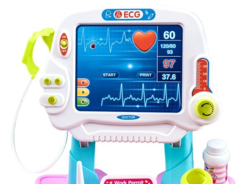 JOKOMISIADA Zestaw lekarza WÓZEK LEKARSKI dla dziecka ZA2155RO