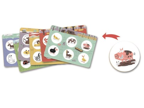 Kapitan Nauka Kapitan Nauka Gra Loteryjka Zwierzęta 2+ GR0472