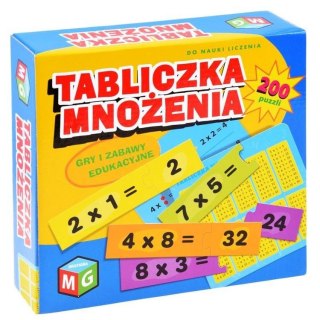 Multigra Multigra Edukacyjna gra do nauki matematyki TABLICZKA MNOŻENIA GR0458