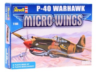 Producent niezdefiniowany Revell Micro Wings Model P-40 Warhawk 1:144 RV0019