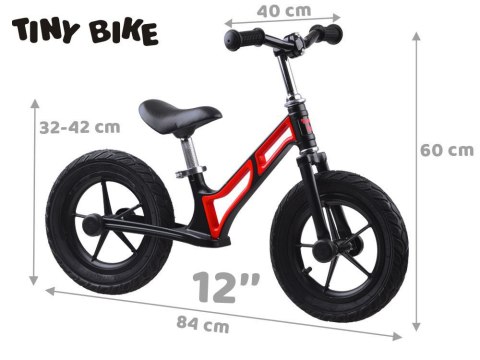 Tiny Bike Rowerek biegowy Tiny Bike gumowe koła 12cal SP0662