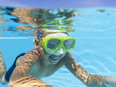 Bestway Bestway Okulary Maska do pływania i snurkowania AQUANAUT 22039