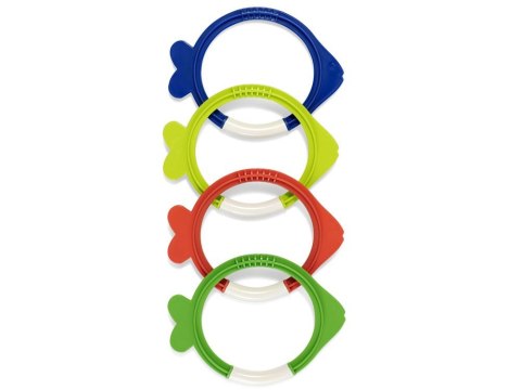 Bestway Bestway kolorowe Rybki zabawki do nurkowania nauki pływania 4 szt. 26009